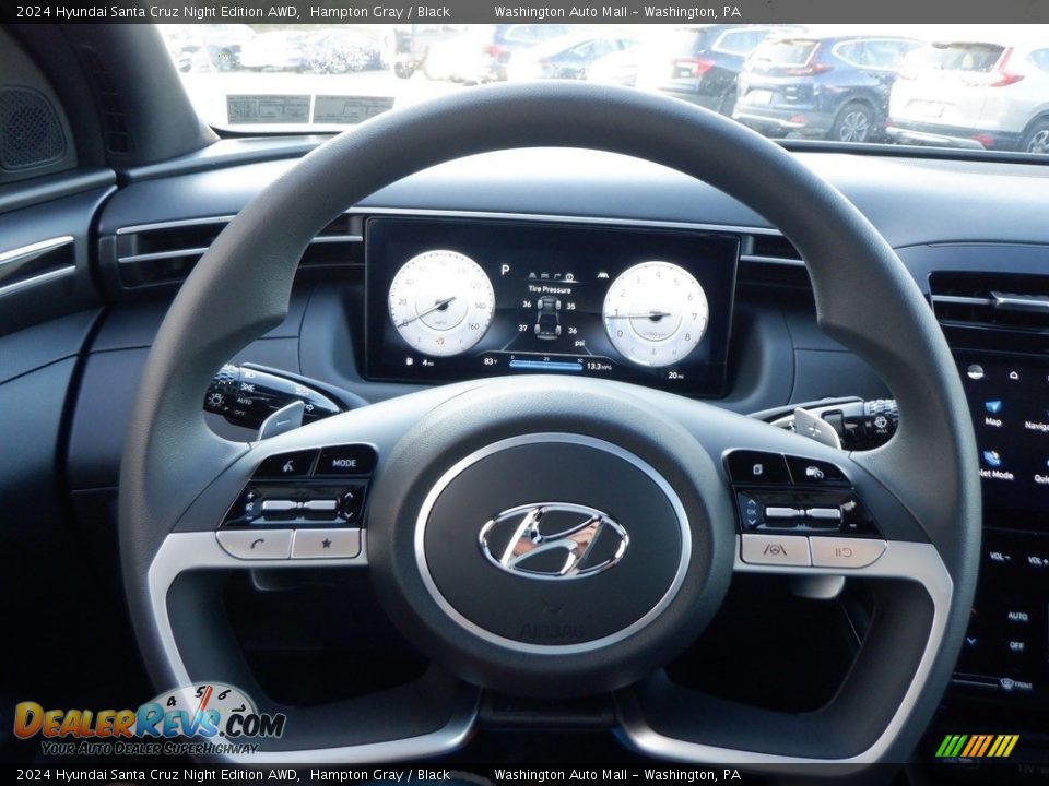 2024 Hyundai Santa Cruz Night Edition AWD Steering Wheel Photo #29