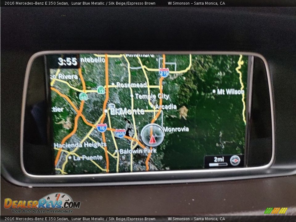 Navigation of 2016 Mercedes-Benz E 350 Sedan Photo #22