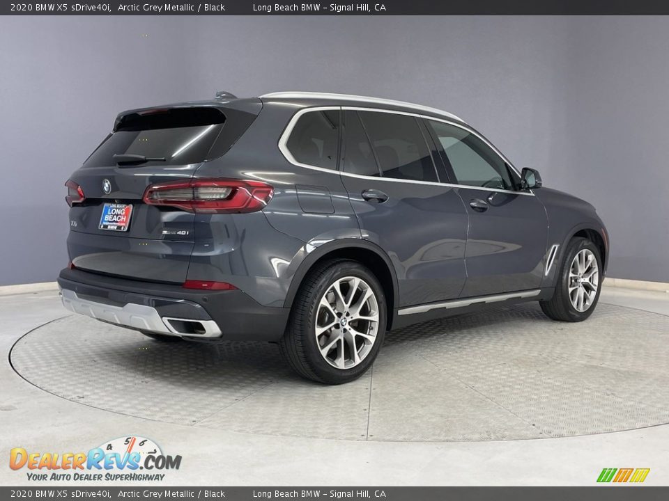 2020 BMW X5 sDrive40i Arctic Grey Metallic / Black Photo #5