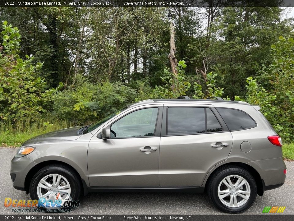 Mineral Gray 2012 Hyundai Santa Fe Limited Photo #1