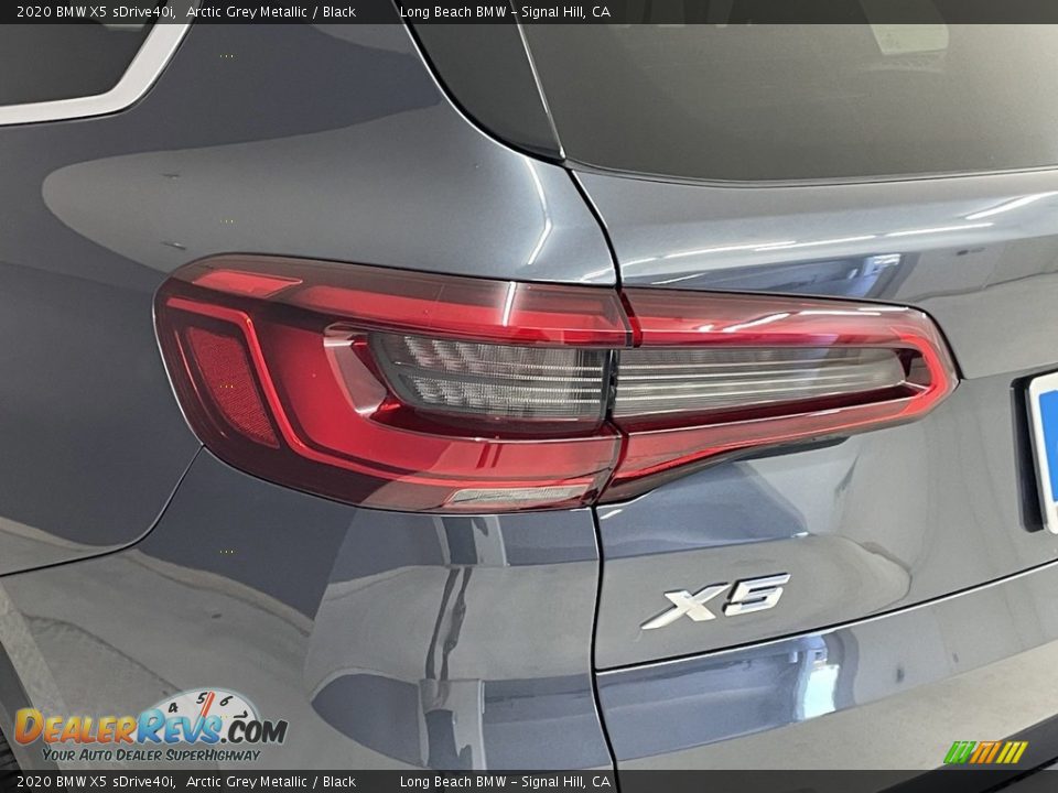 2020 BMW X5 sDrive40i Arctic Grey Metallic / Black Photo #8