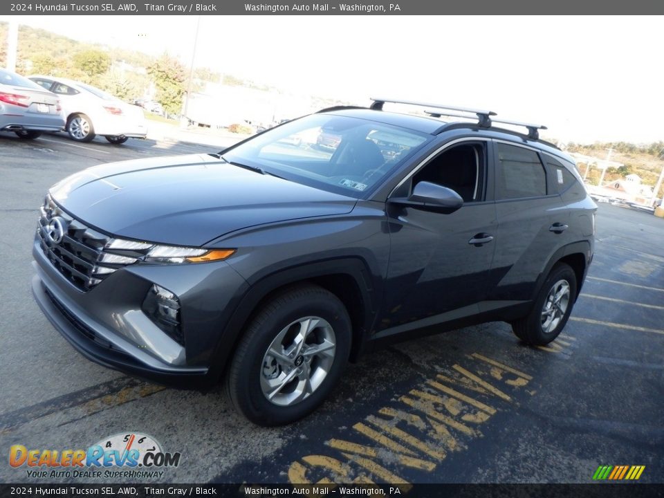 2024 Hyundai Tucson SEL AWD Titan Gray / Black Photo #6