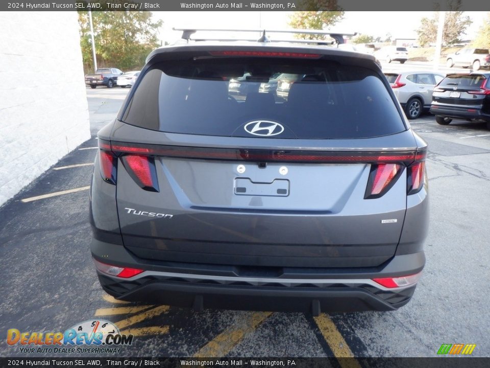 2024 Hyundai Tucson SEL AWD Titan Gray / Black Photo #7