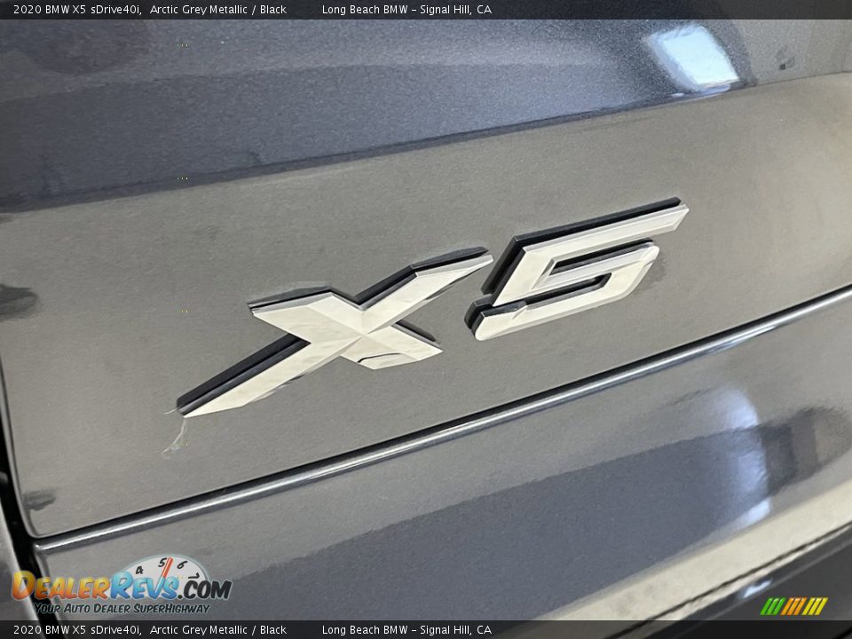 2020 BMW X5 sDrive40i Arctic Grey Metallic / Black Photo #10