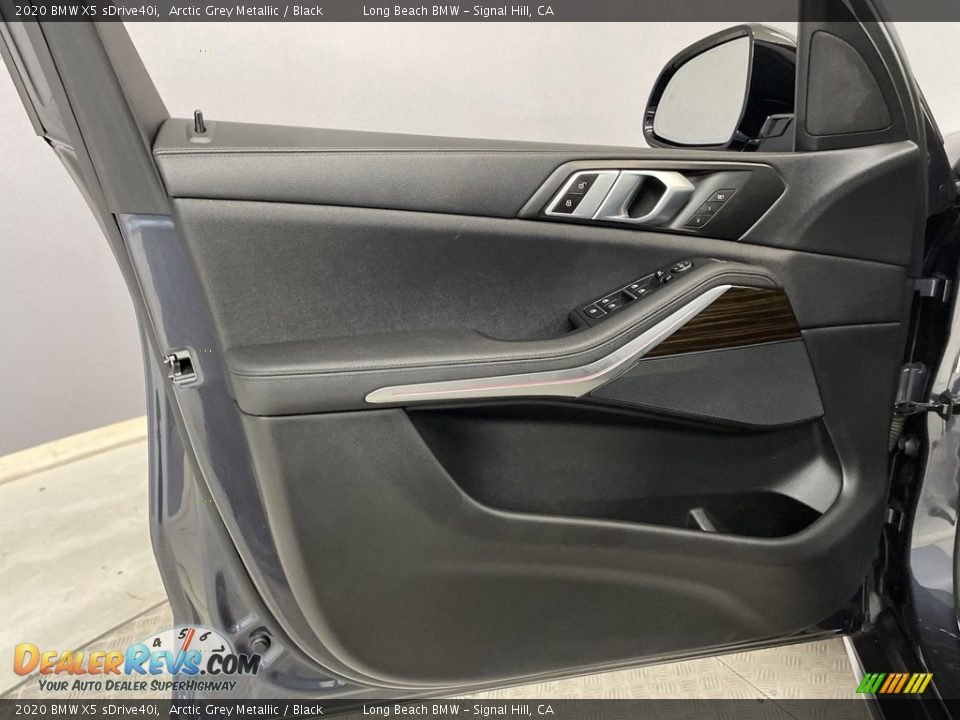 2020 BMW X5 sDrive40i Arctic Grey Metallic / Black Photo #12