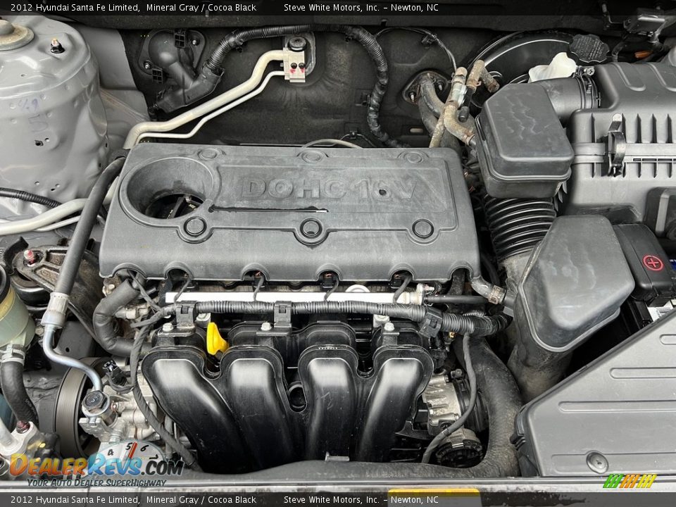 2012 Hyundai Santa Fe Limited 2.4 Liter DOHC 16-Valve 4 Cylinder Engine Photo #9