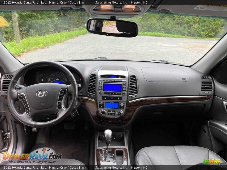 Dashboard of 2012 Hyundai Santa Fe Limited Photo #10