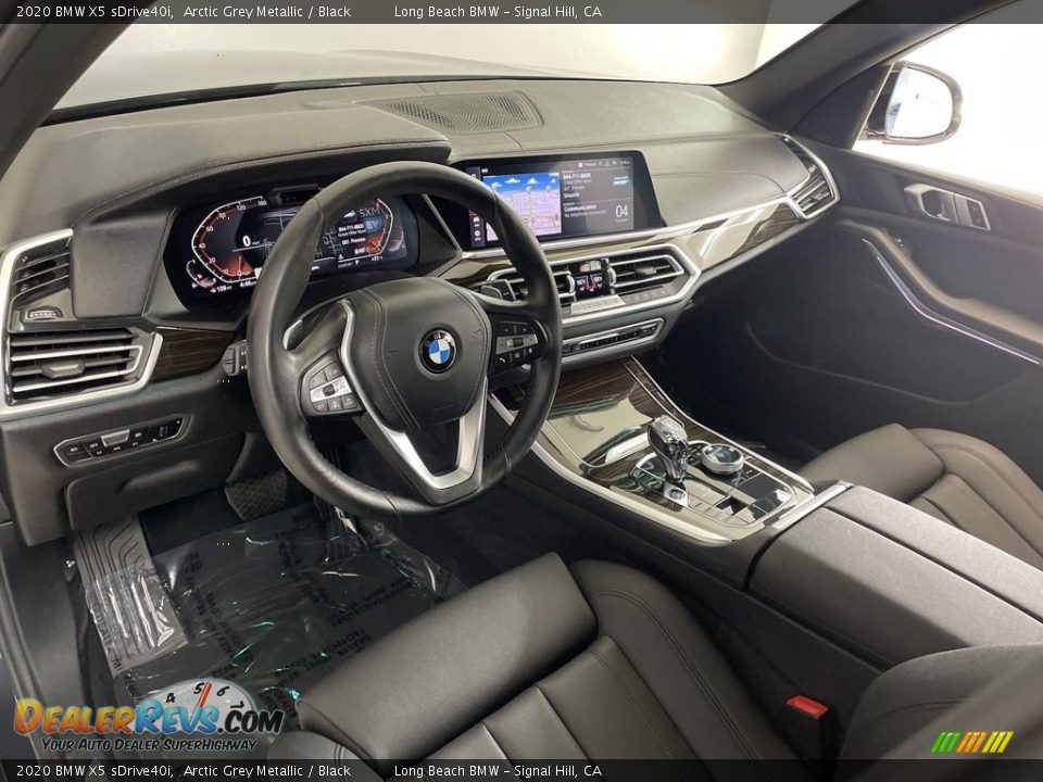 2020 BMW X5 sDrive40i Arctic Grey Metallic / Black Photo #15