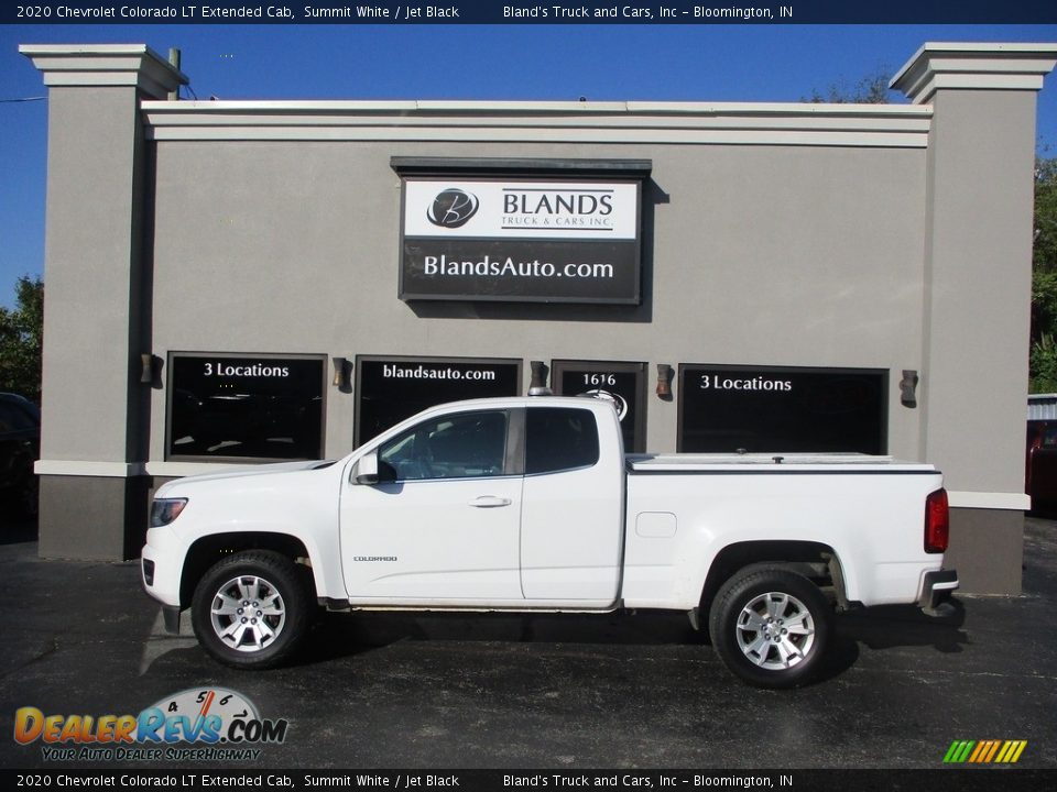 2020 Chevrolet Colorado LT Extended Cab Summit White / Jet Black Photo #1