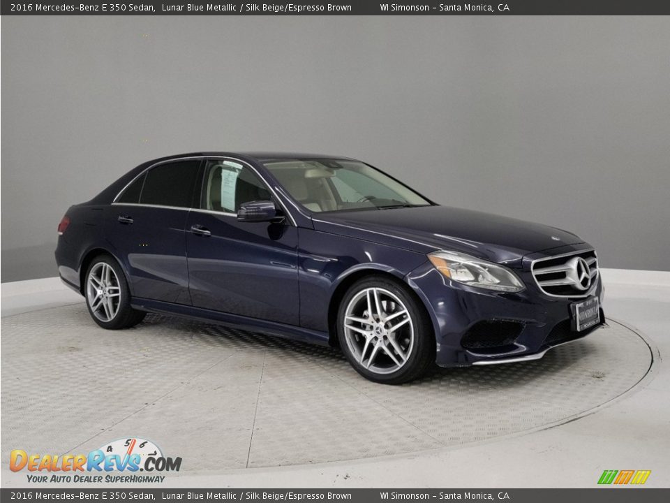 Front 3/4 View of 2016 Mercedes-Benz E 350 Sedan Photo #35