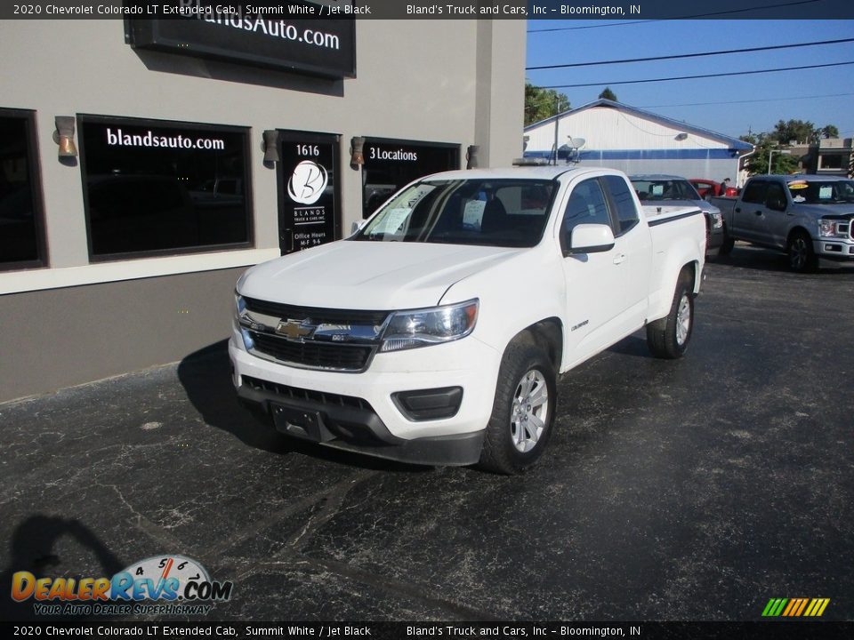 2020 Chevrolet Colorado LT Extended Cab Summit White / Jet Black Photo #2