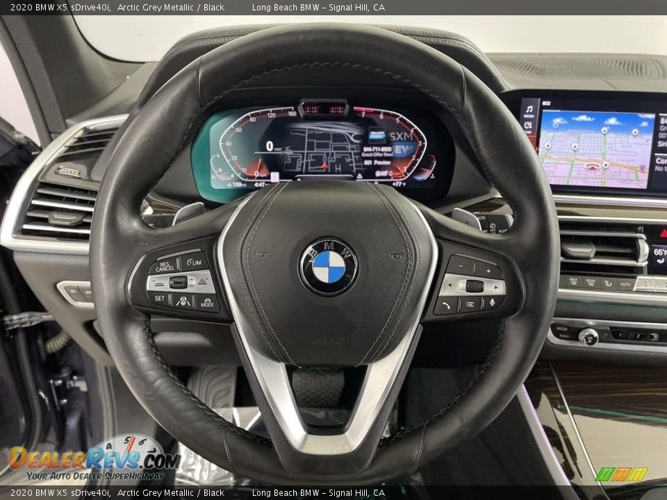 2020 BMW X5 sDrive40i Arctic Grey Metallic / Black Photo #17