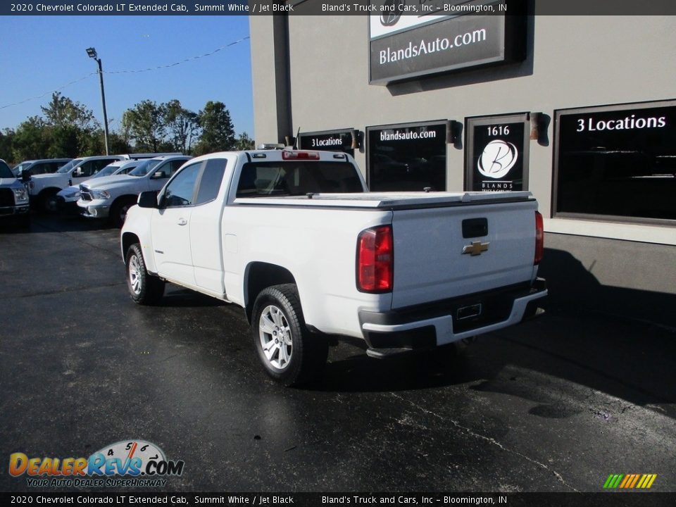 2020 Chevrolet Colorado LT Extended Cab Summit White / Jet Black Photo #3