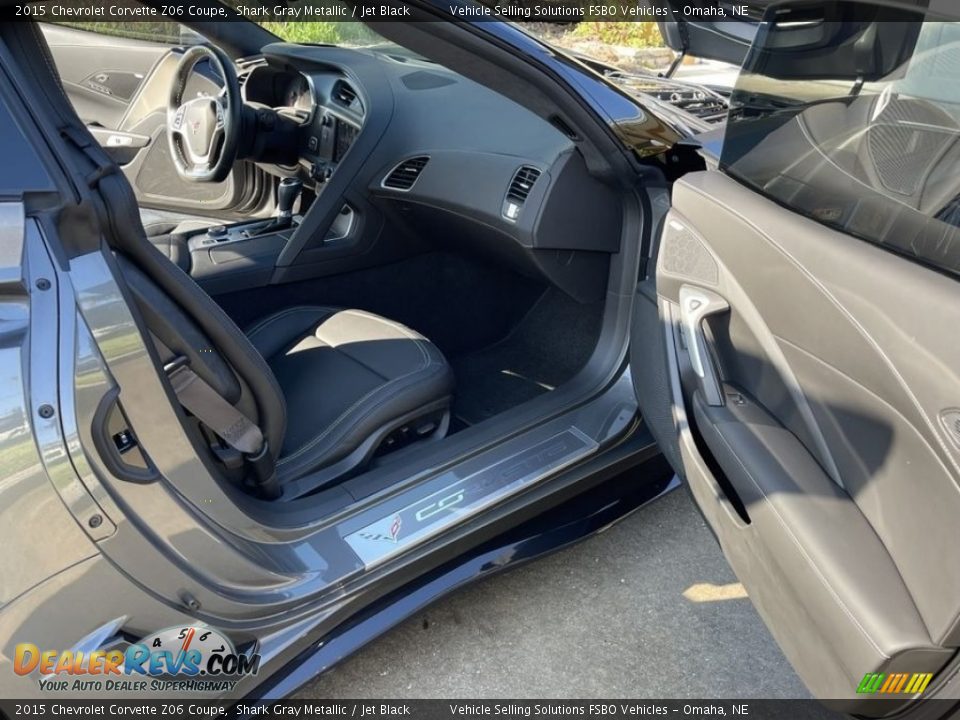 2015 Chevrolet Corvette Z06 Coupe Shark Gray Metallic / Jet Black Photo #4