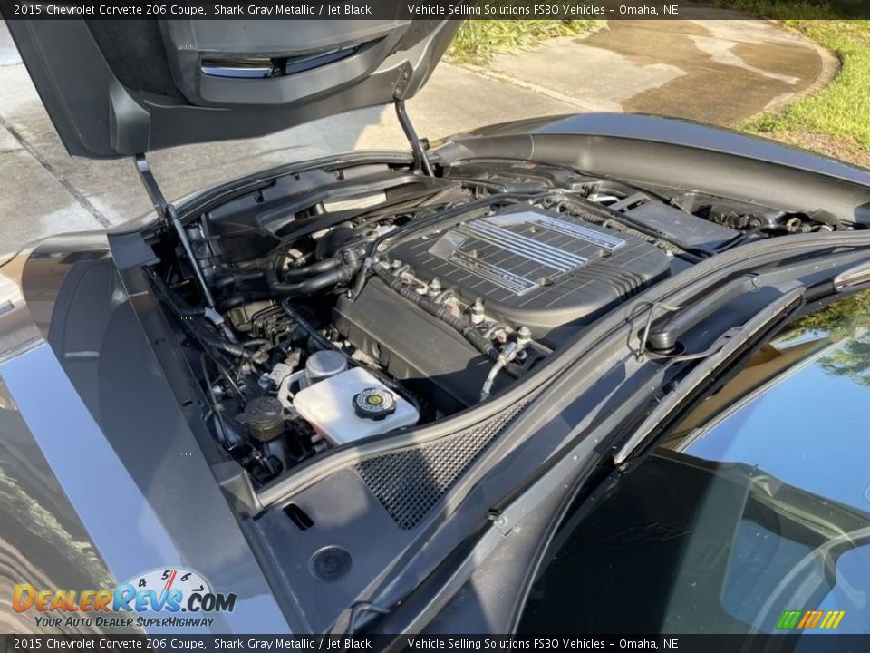 2015 Chevrolet Corvette Z06 Coupe Shark Gray Metallic / Jet Black Photo #7