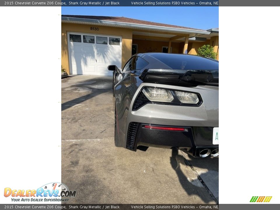 2015 Chevrolet Corvette Z06 Coupe Shark Gray Metallic / Jet Black Photo #8