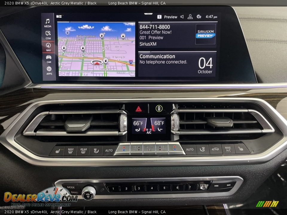 2020 BMW X5 sDrive40i Arctic Grey Metallic / Black Photo #22