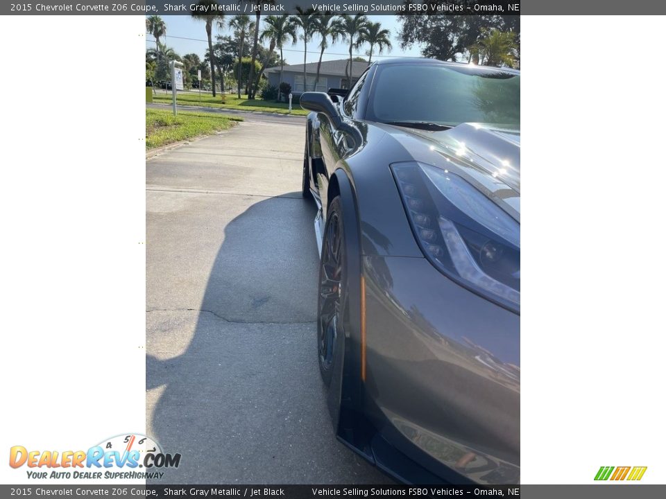 2015 Chevrolet Corvette Z06 Coupe Shark Gray Metallic / Jet Black Photo #13