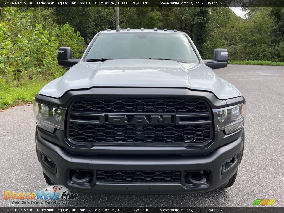 2024 Ram 5500 Tradesman Regular Cab Chassis Bright White / Diesel Gray/Black Photo #3