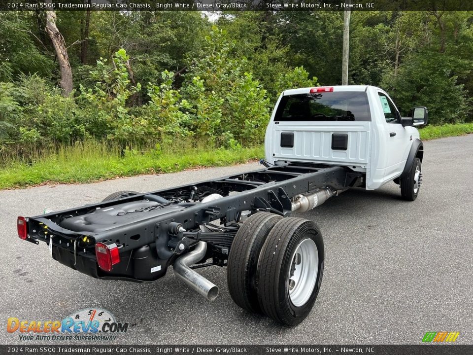 2024 Ram 5500 Tradesman Regular Cab Chassis Bright White / Diesel Gray/Black Photo #6