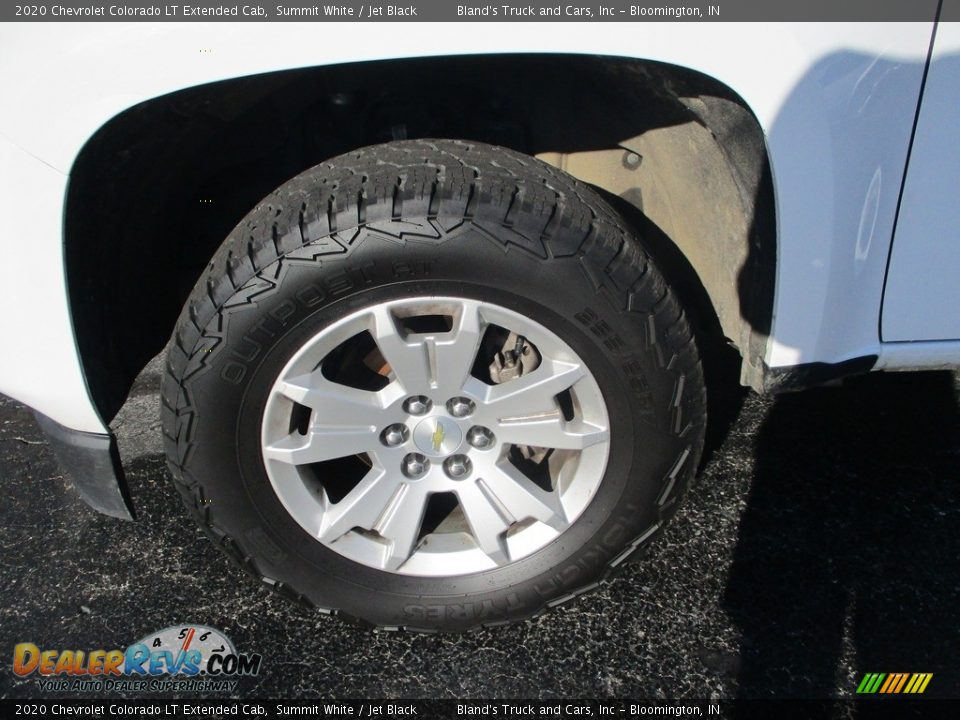 2020 Chevrolet Colorado LT Extended Cab Summit White / Jet Black Photo #22