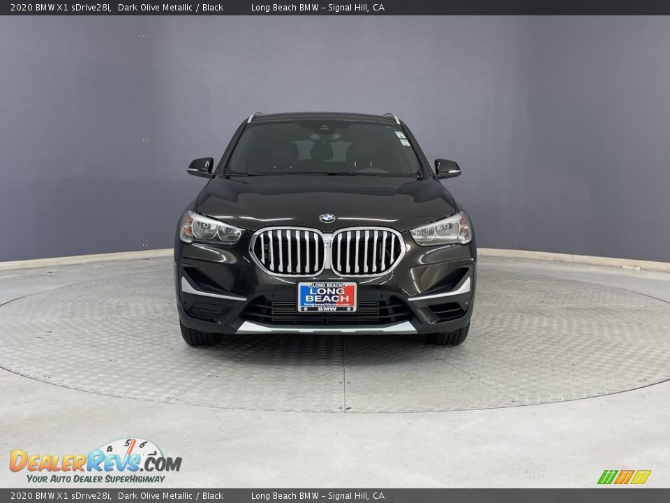 2020 BMW X1 sDrive28i Dark Olive Metallic / Black Photo #2