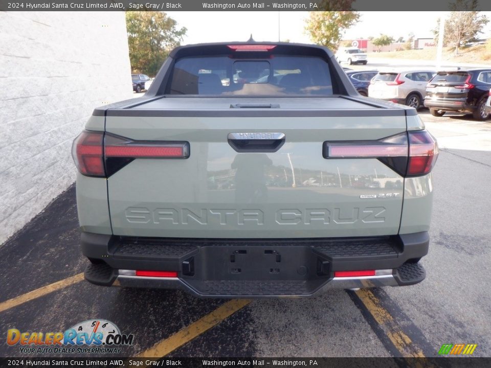 2024 Hyundai Santa Cruz Limited AWD Sage Gray / Black Photo #8