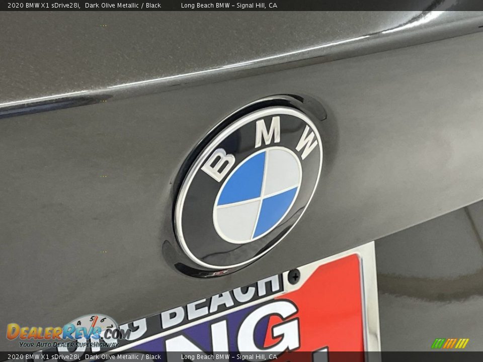 2020 BMW X1 sDrive28i Dark Olive Metallic / Black Photo #9