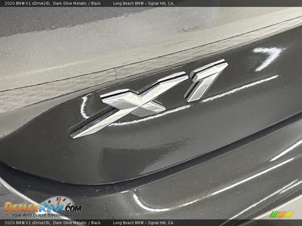 2020 BMW X1 sDrive28i Dark Olive Metallic / Black Photo #10