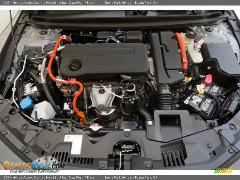 2024 Honda Accord Sport-L Hybrid 2.0 Liter DOHC 16-Valve VTC 4 Cylinder Gasoline/Electric Hybrid Engine Photo #11