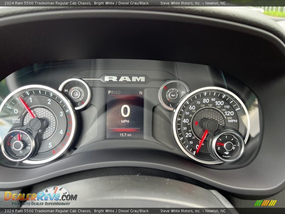 2024 Ram 5500 Tradesman Regular Cab Chassis Gauges Photo #16