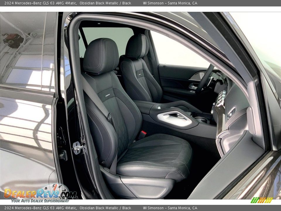 Black Interior - 2024 Mercedes-Benz GLS 63 AMG 4Matic Photo #5