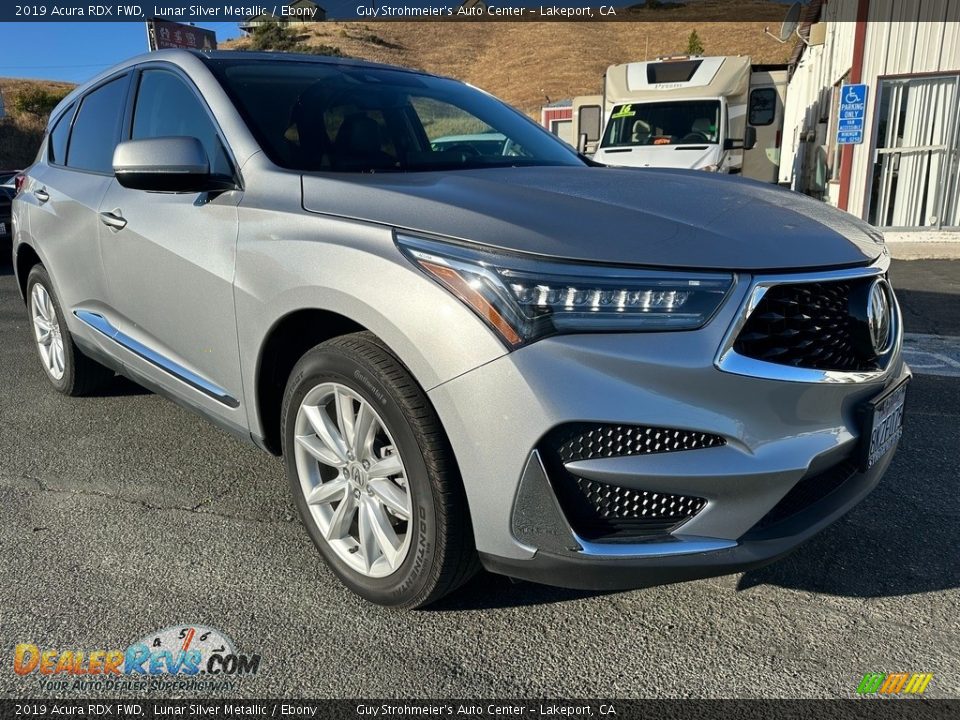 2019 Acura RDX FWD Lunar Silver Metallic / Ebony Photo #1