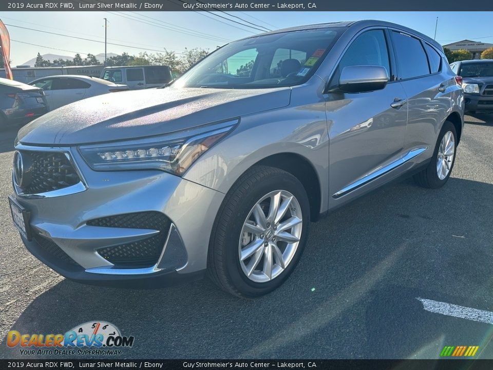 2019 Acura RDX FWD Lunar Silver Metallic / Ebony Photo #3