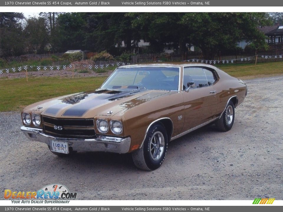 Front 3/4 View of 1970 Chevrolet Chevelle SS 454 Coupe Photo #1