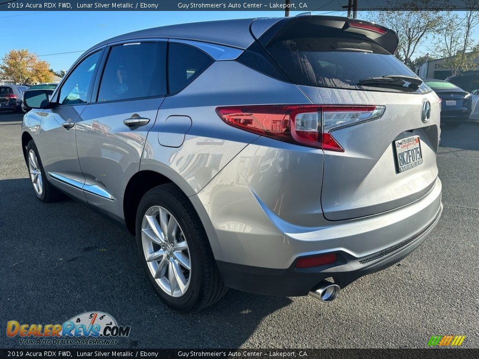 2019 Acura RDX FWD Lunar Silver Metallic / Ebony Photo #4