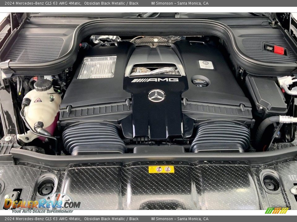 2024 Mercedes-Benz GLS 63 AMG 4Matic 4.0 Liter DI biturbo DOHC 32-Valve VVT V8 Engine Photo #9