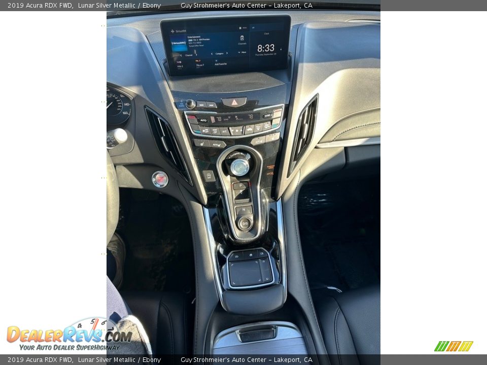 2019 Acura RDX FWD Lunar Silver Metallic / Ebony Photo #9