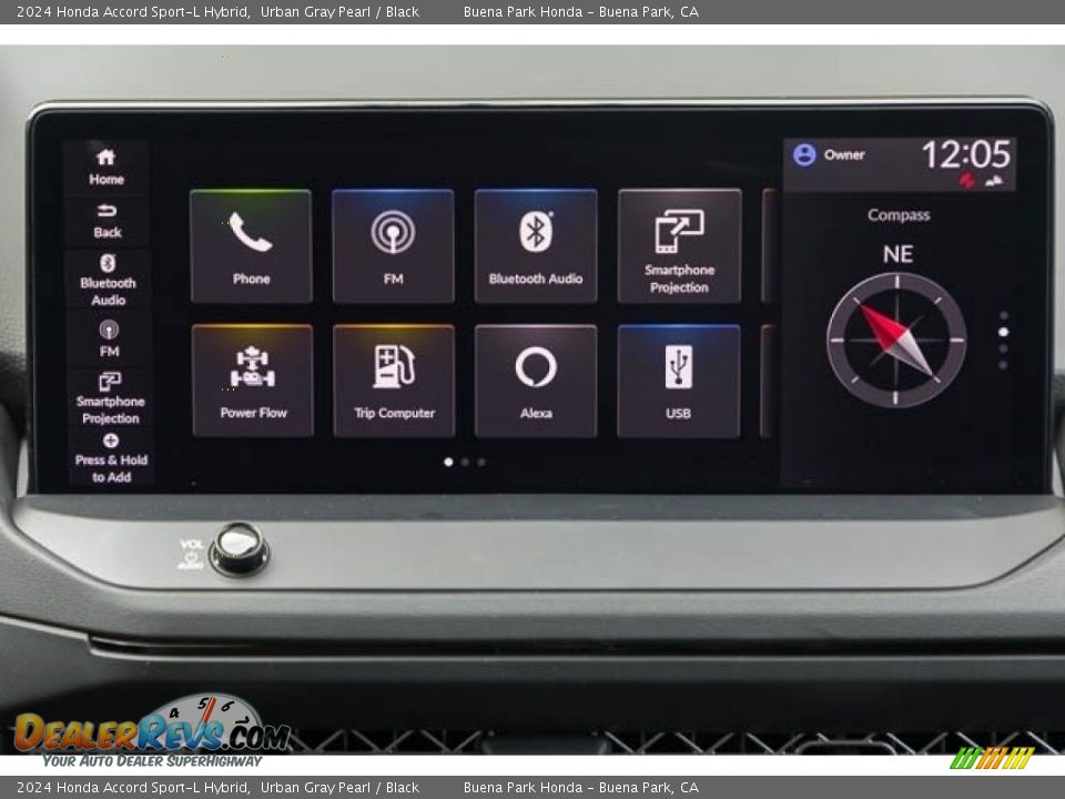 Controls of 2024 Honda Accord Sport-L Hybrid Photo #33