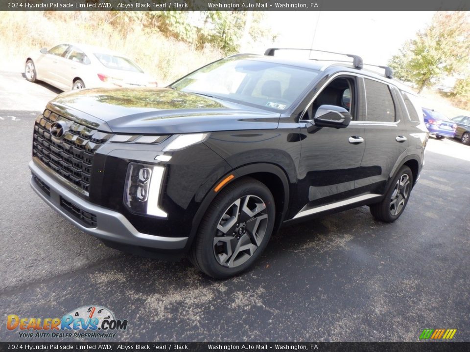 Abyss Black Pearl 2024 Hyundai Palisade Limited AWD Photo #6