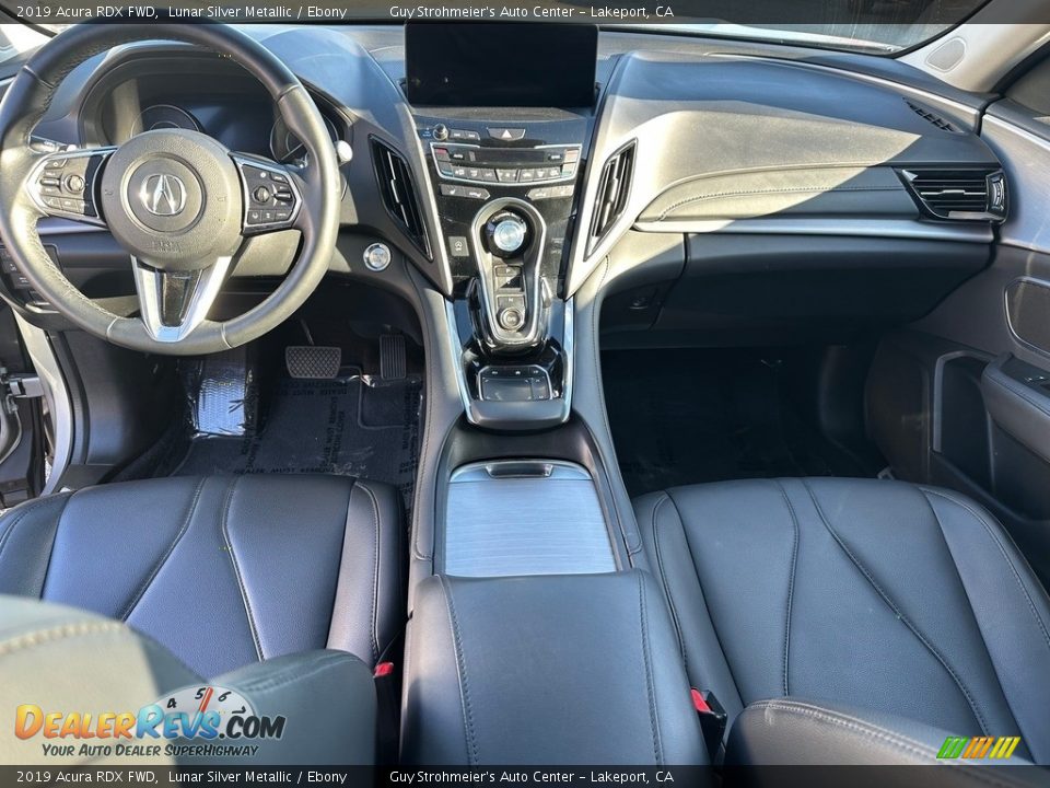 2019 Acura RDX FWD Lunar Silver Metallic / Ebony Photo #14