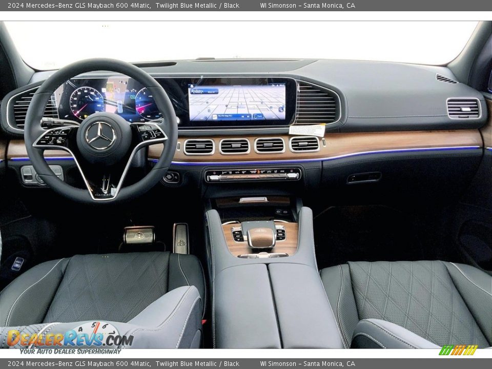 Black Interior - 2024 Mercedes-Benz GLS Maybach 600 4Matic Photo #6