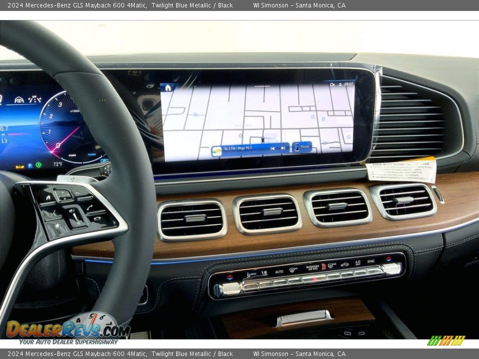 Navigation of 2024 Mercedes-Benz GLS Maybach 600 4Matic Photo #7