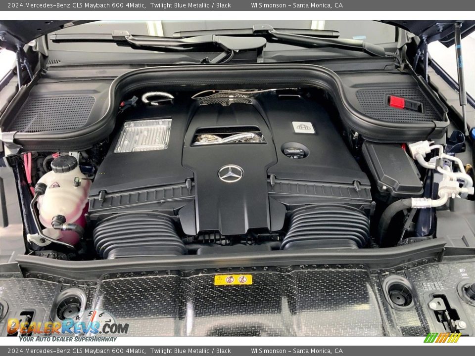 2024 Mercedes-Benz GLS Maybach 600 4Matic 4.0 Liter DI biturbo DOHC 32-Valve VVT V8 Engine Photo #9