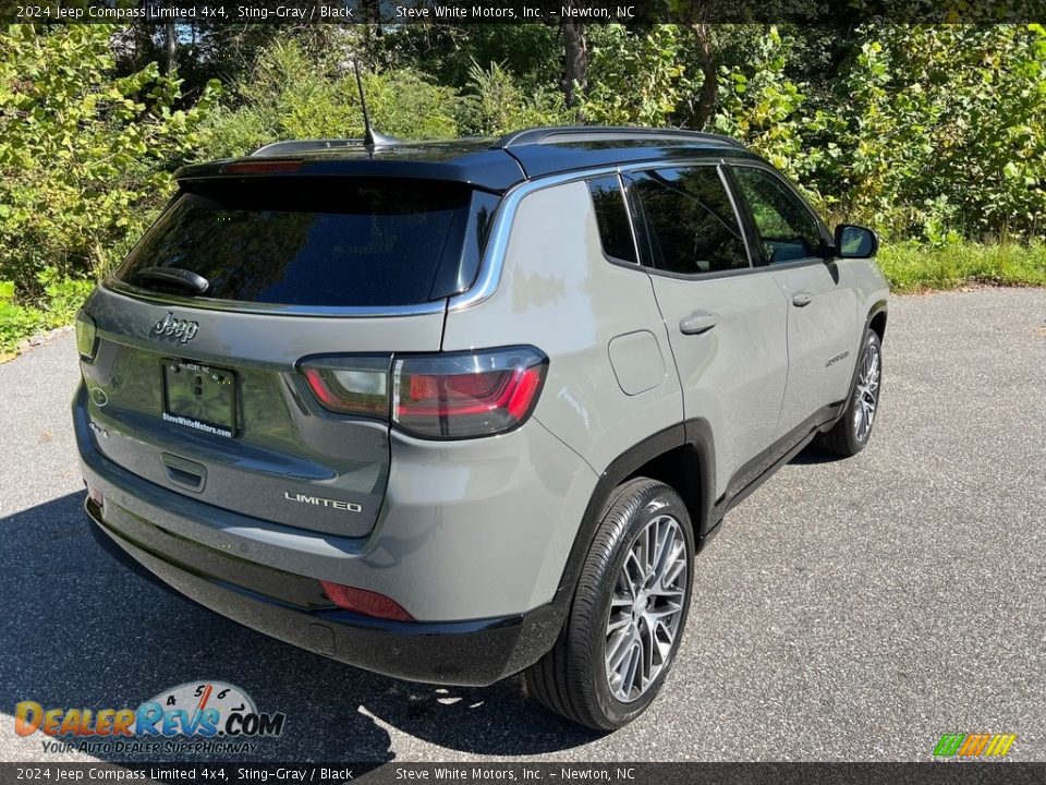 2024 Jeep Compass Limited 4x4 Sting-Gray / Black Photo #6