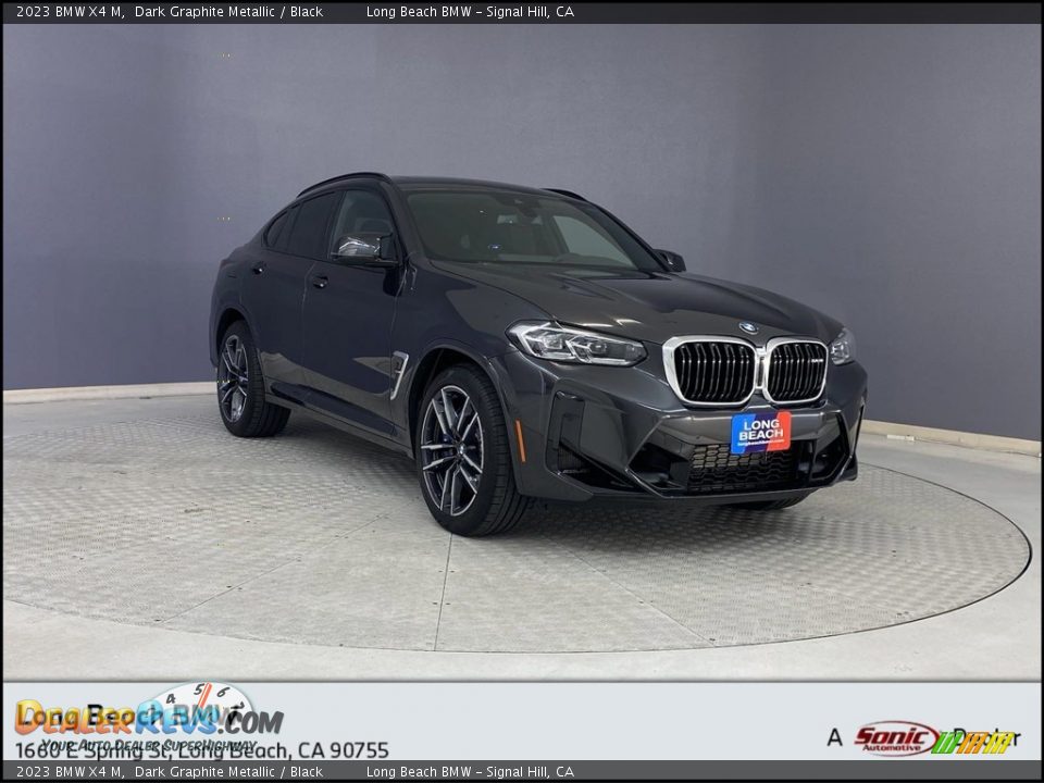 2023 BMW X4 M Dark Graphite Metallic / Black Photo #1