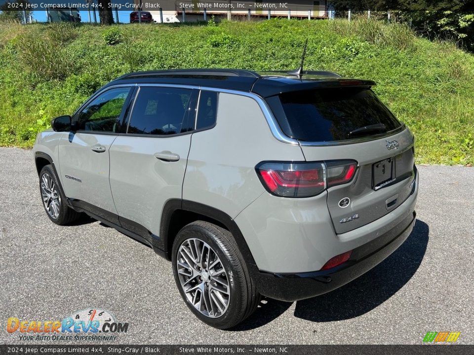 2024 Jeep Compass Limited 4x4 Sting-Gray / Black Photo #8