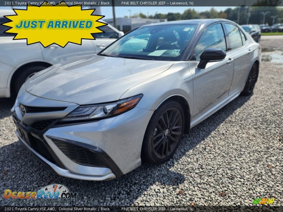 2021 Toyota Camry XSE AWD Celestial Silver Metallic / Black Photo #1