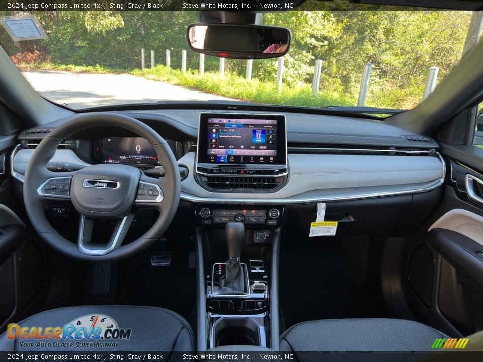 Dashboard of 2024 Jeep Compass Limited 4x4 Photo #11