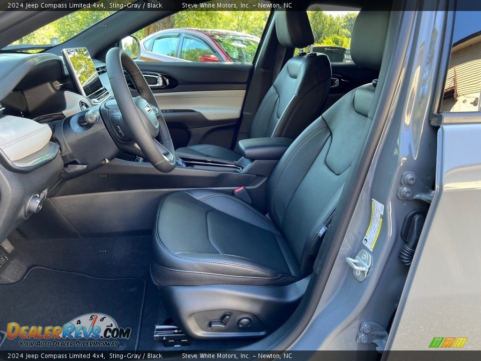 Front Seat of 2024 Jeep Compass Limited 4x4 Photo #12